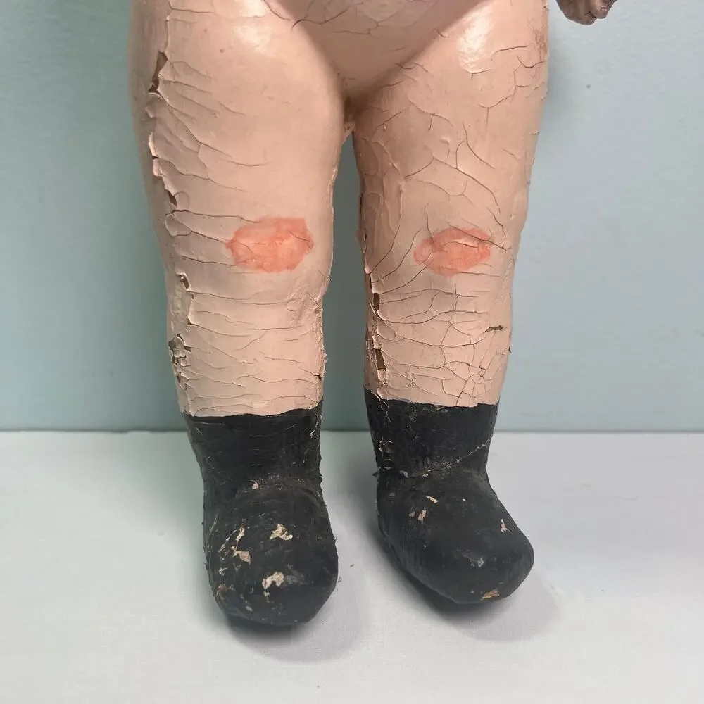 Vintage Carnival Kewpie Doll 18 Inches Composition 1930s 1940s Americana Rare